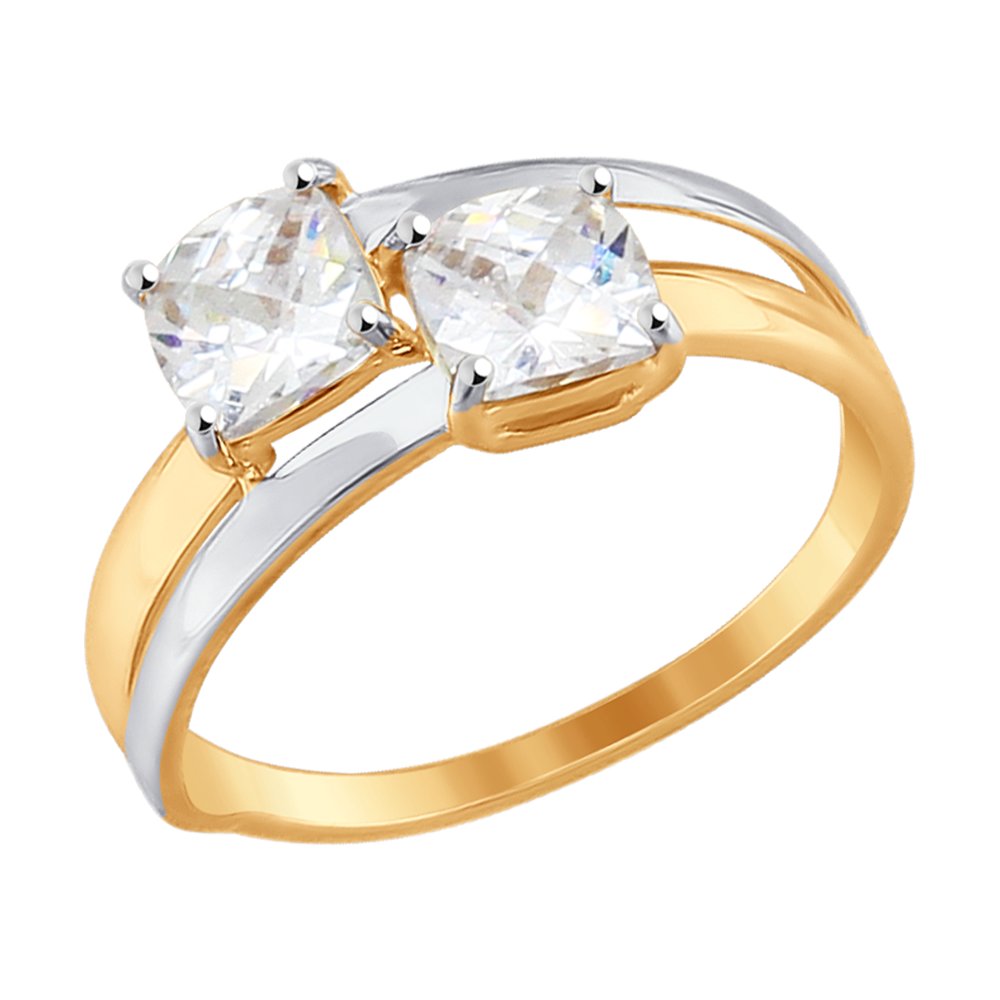 

Кольцо SOKOLOV из золота со Swarovski Zirconia