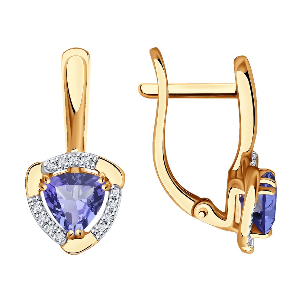 

Серьги SOKOLOV Diamonds из золота с бриллиантами