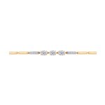 Браслет из золота со Swarovski Zirconia