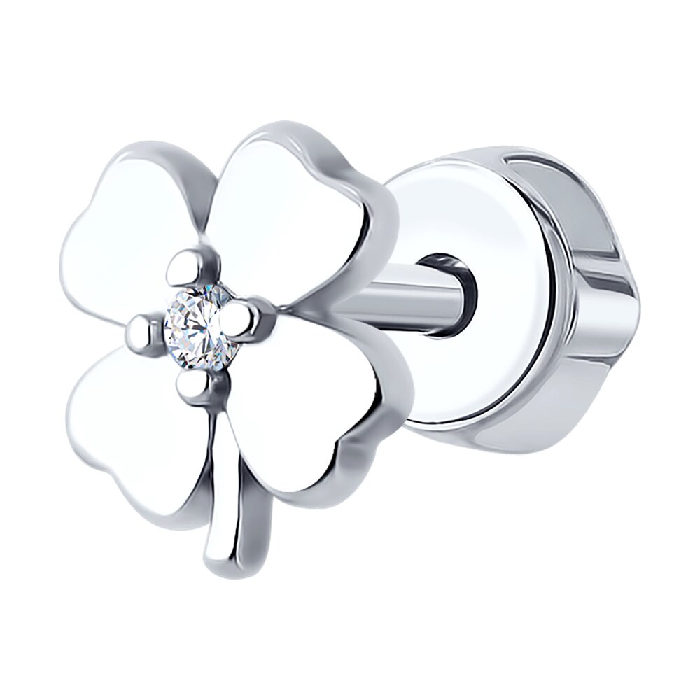 Серьга SOKOLOV из серебра с фианитом 3190₽