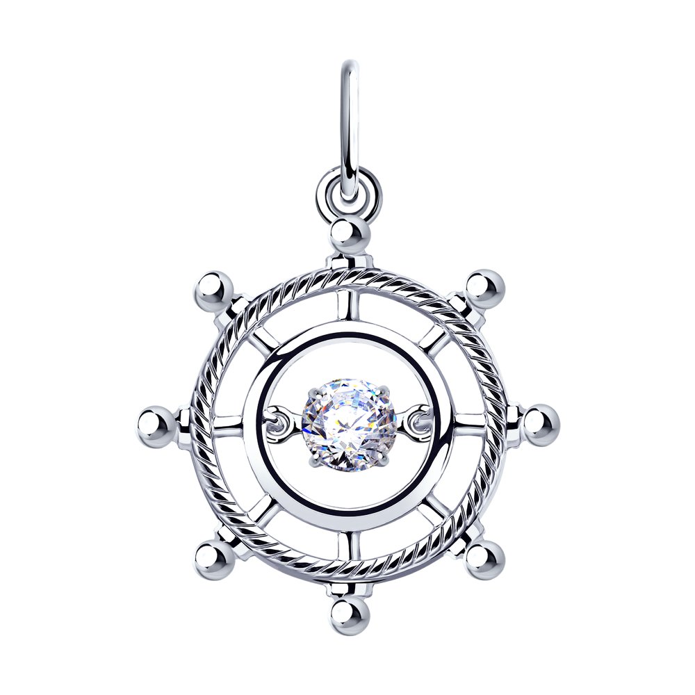 

Подвеска SOKOLOV из серебра со Swarovski Zirconia