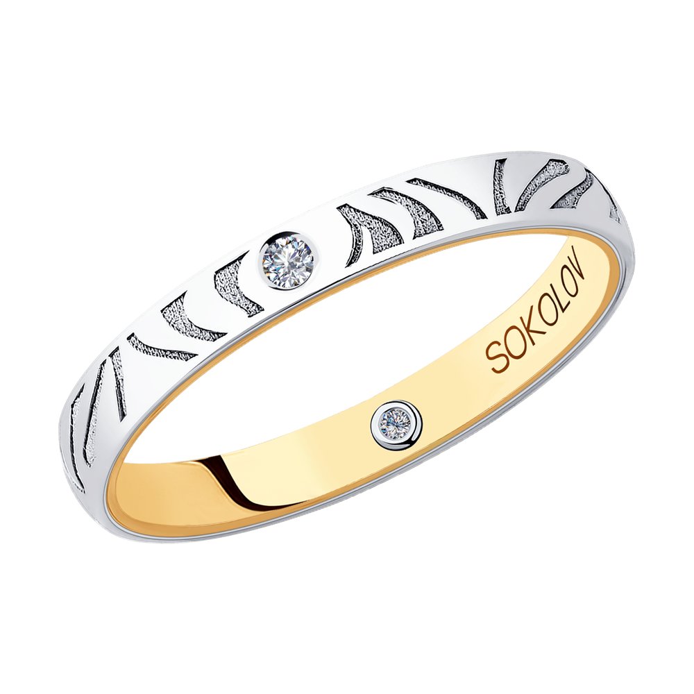 

Кольцо SOKOLOV Diamonds из комбинированного золота