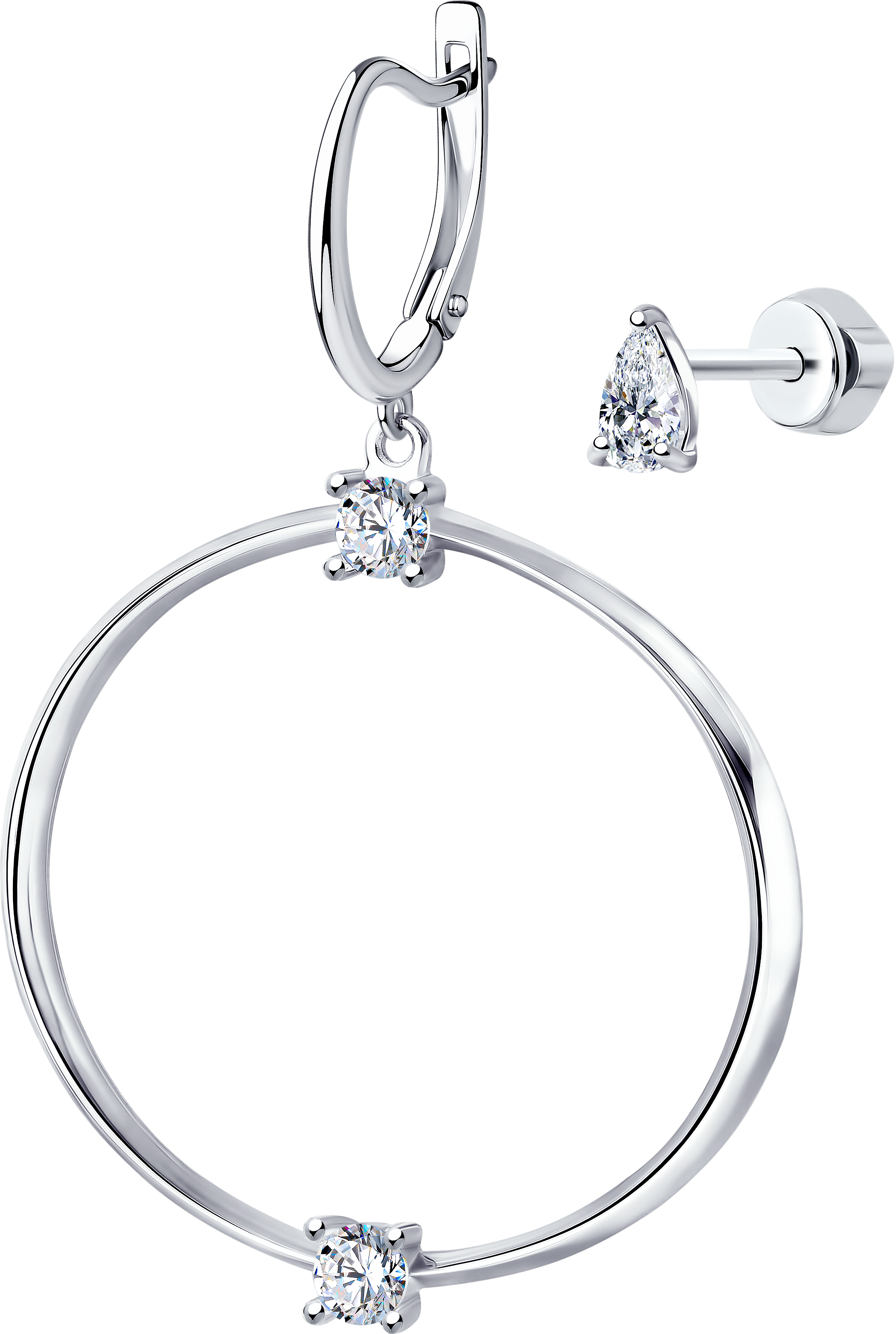 Серьги SOKOLOV из серебра с фианитами 2320₽