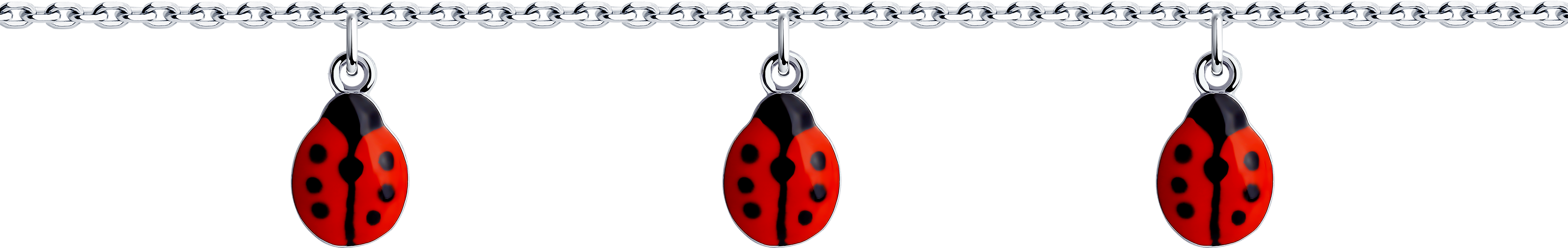 Браслет SOKOLOV из серебра с эмалью 2400₽