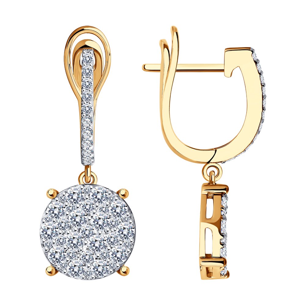

Серьги SOKOLOV Diamonds из золота с бриллиантами