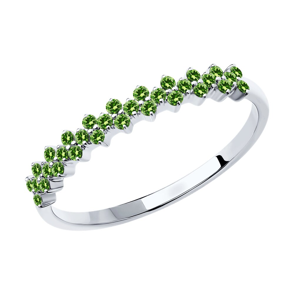 

Кольцо SOKOLOV Diamonds из белого золота с бриллиантами