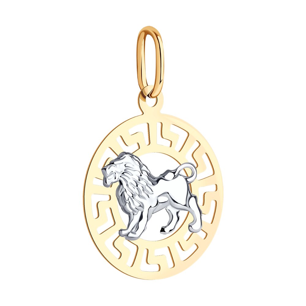 фото Подвеска «знак зодиака лев» sokolov из золота