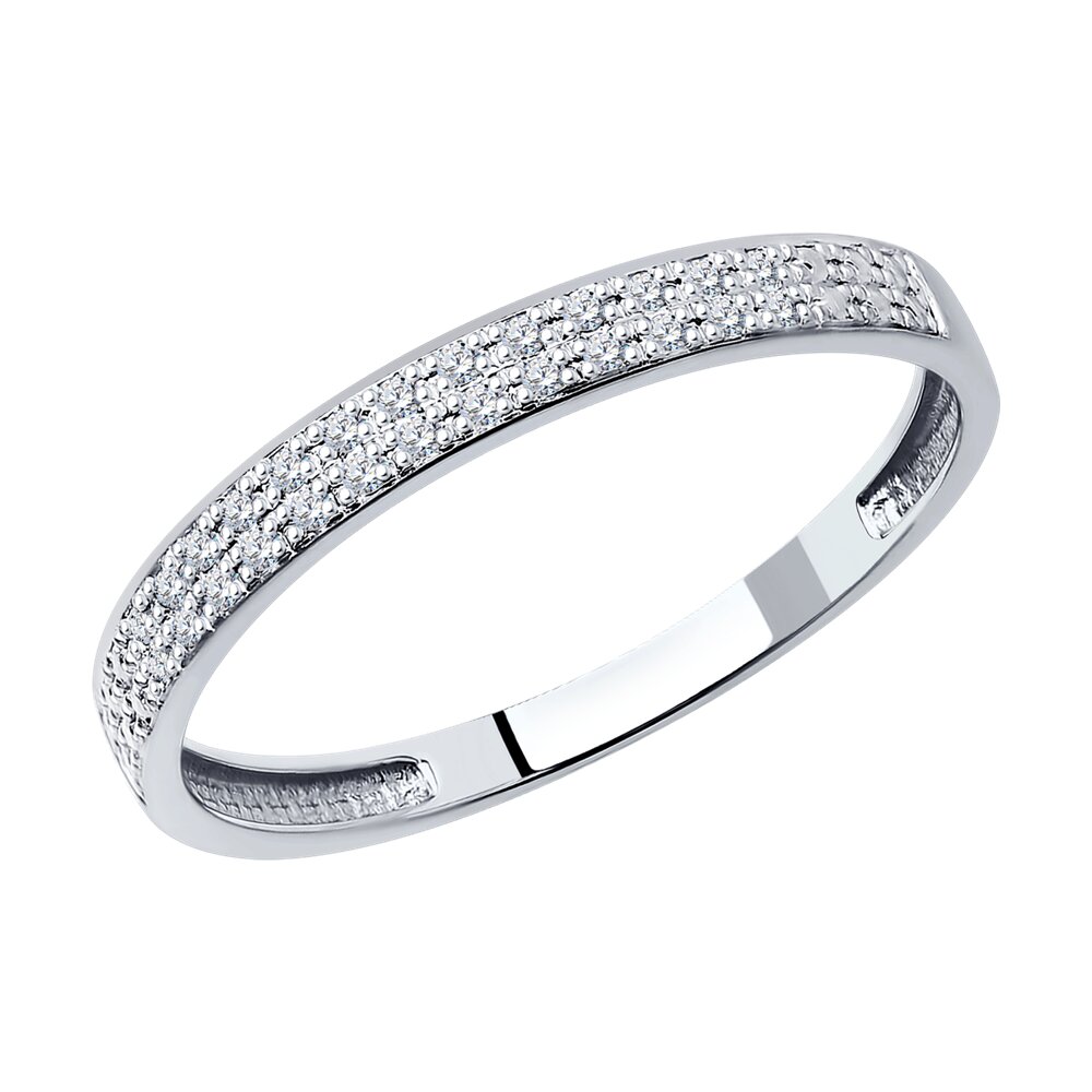 

Кольцо SOKOLOV Diamonds из белого золота с бриллиантами