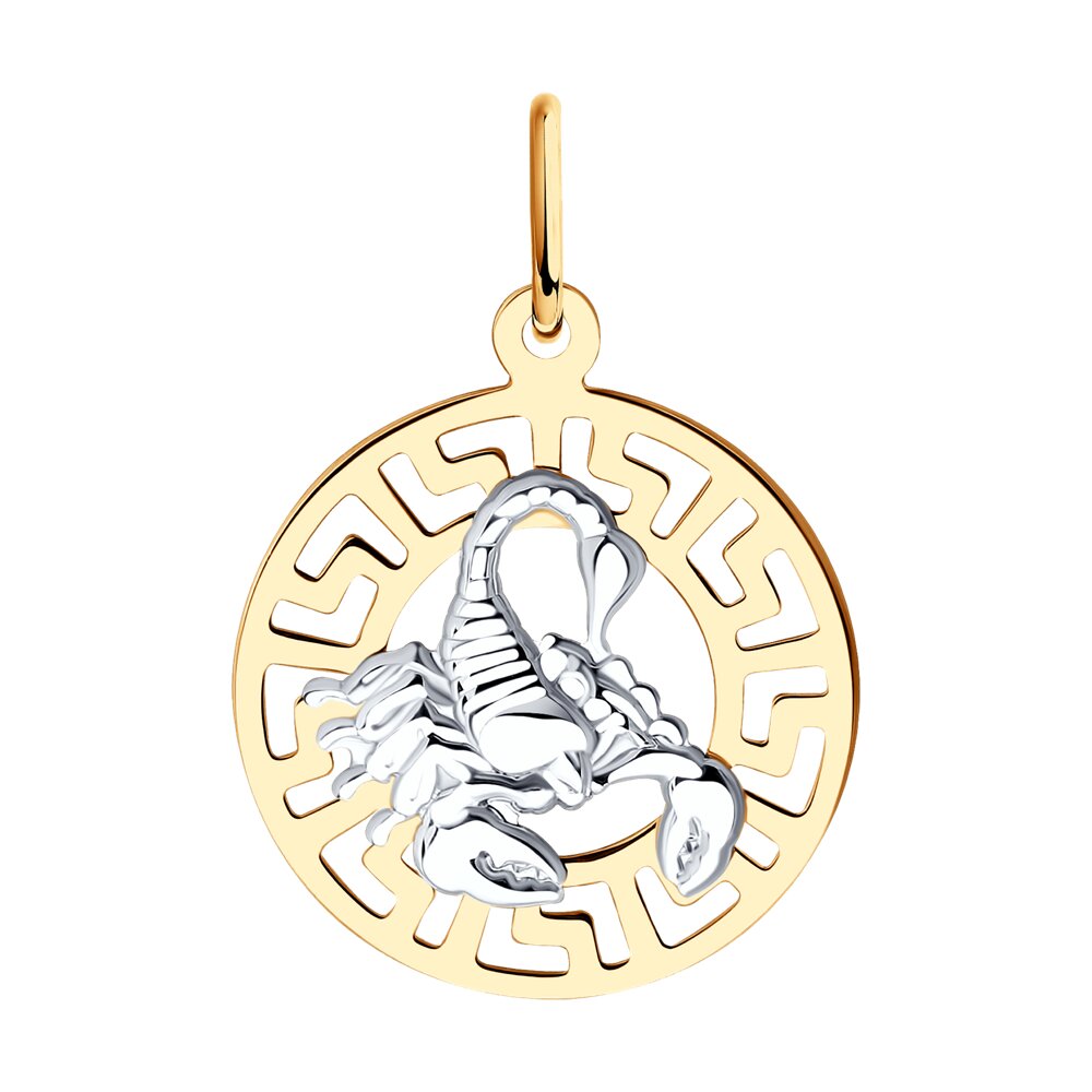 фото Подвеска «знак зодиака скорпион» sokolov из золота