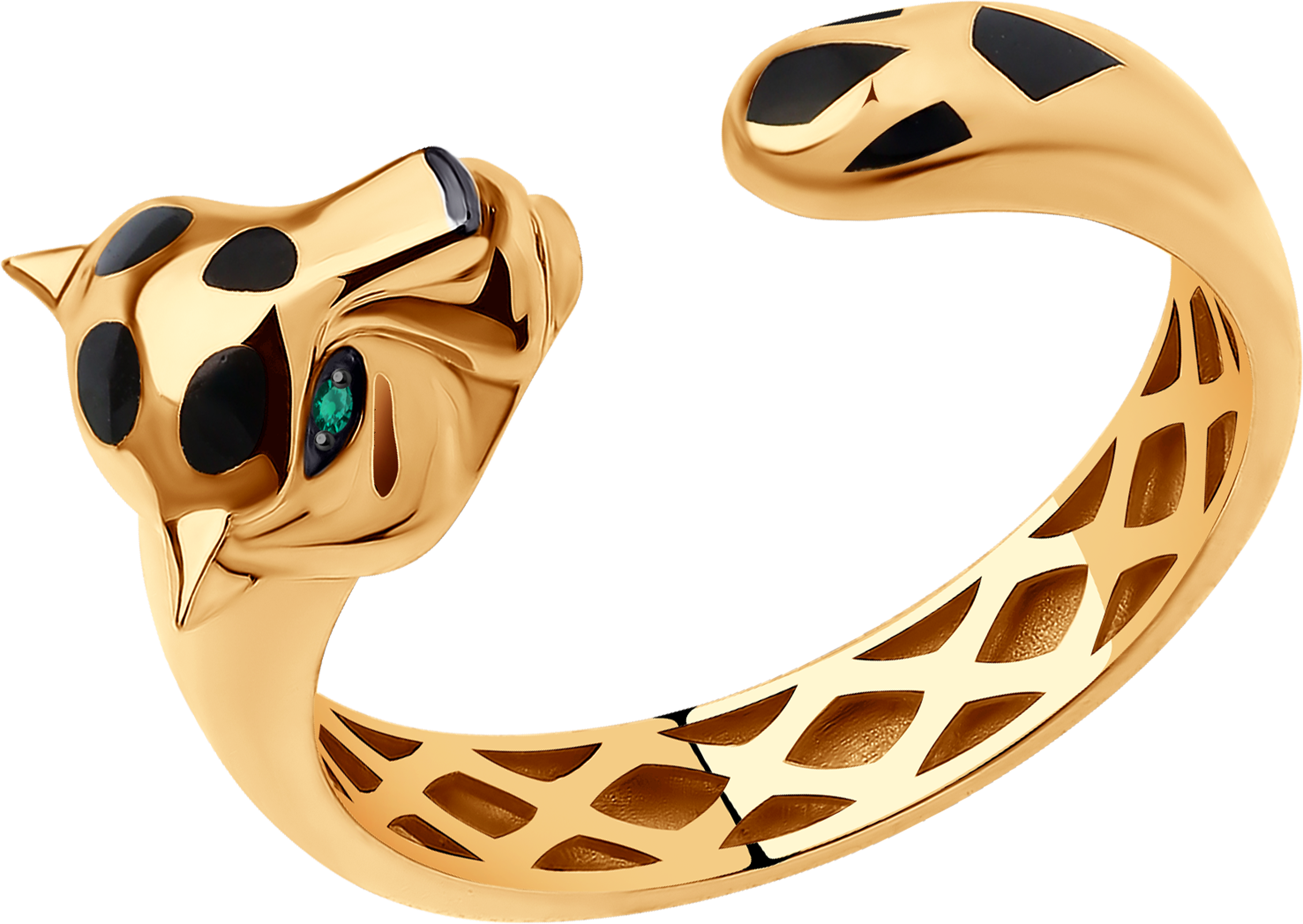 Кольцо SOKOLOV Diamonds из золота с изумрудами