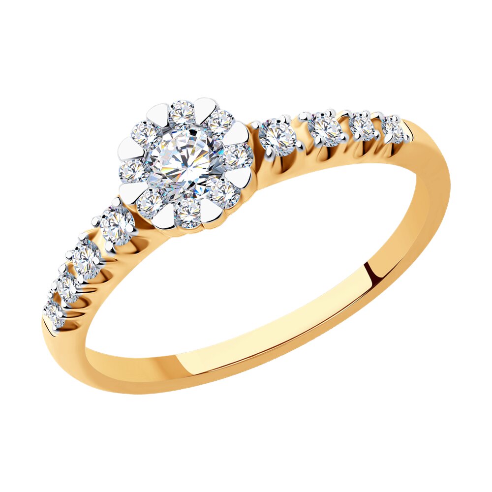 

Кольцо SOKOLOV Diamonds из золота с бриллиантами