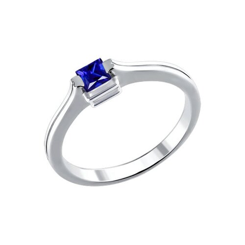 

Кольцо SOKOLOV из белого золота с сапфиром