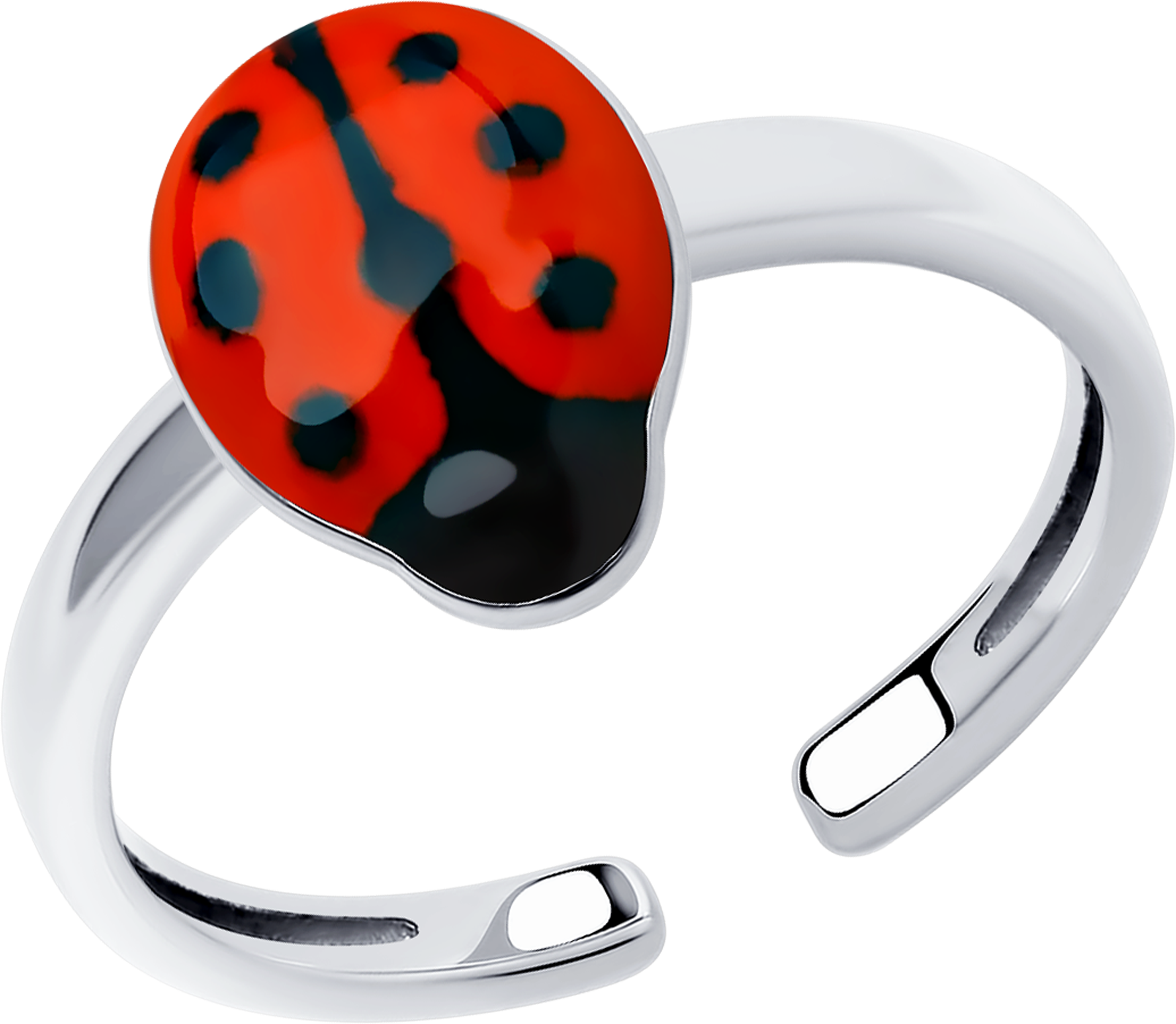 Кольцо SOKOLOV из серебра с эмалью 1100₽