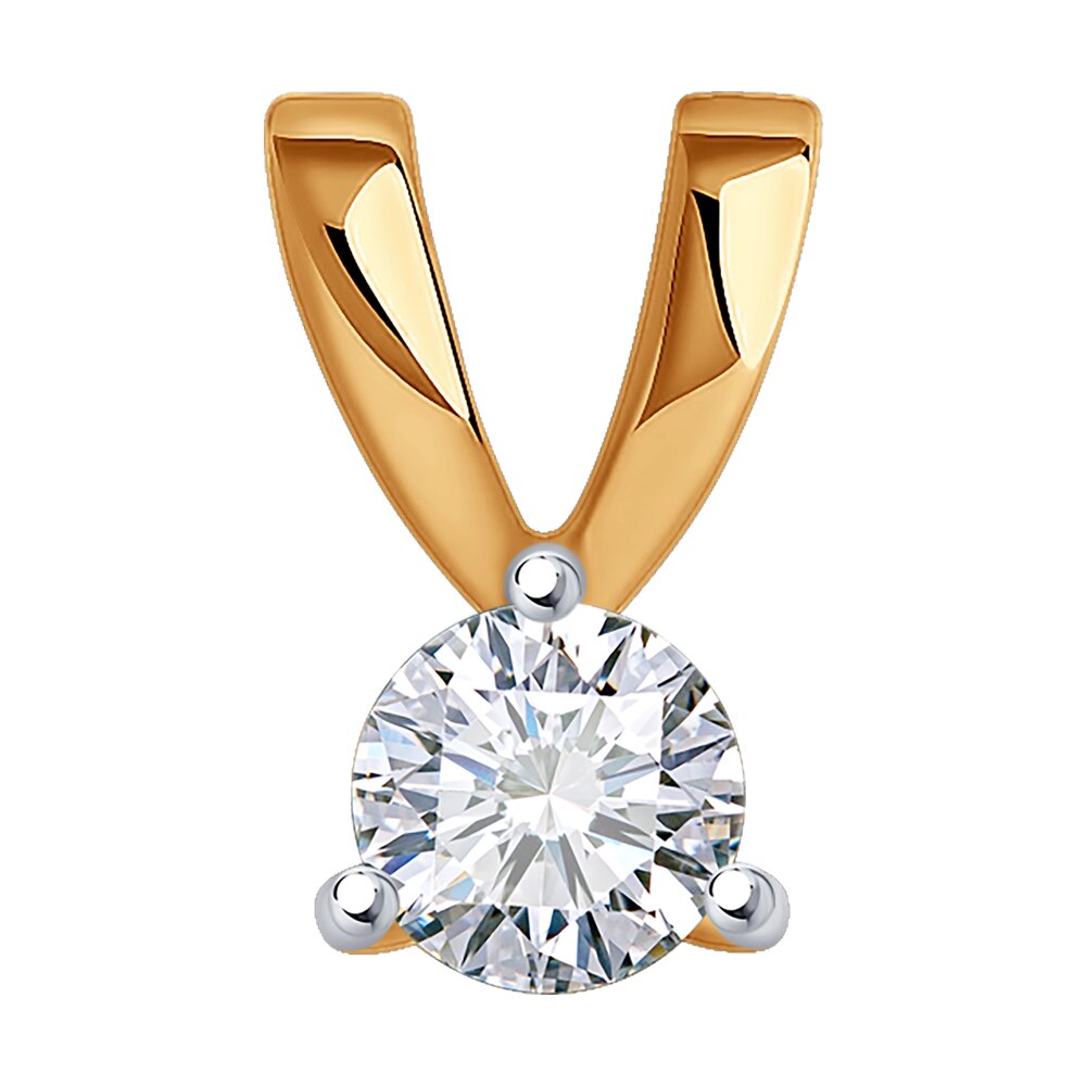 

Подвеска SOKOLOV Diamonds из золота с бриллиантом