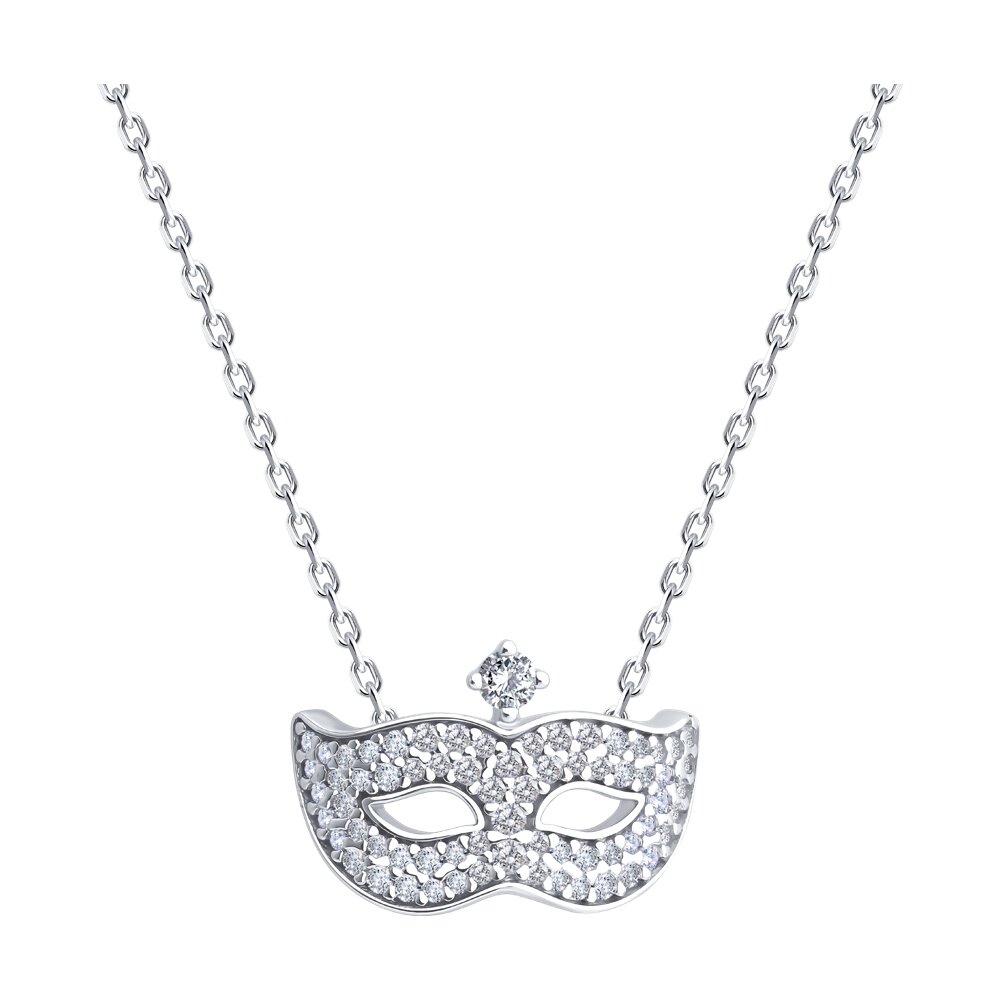 Колье SOKOLOV из серебра с фианитами