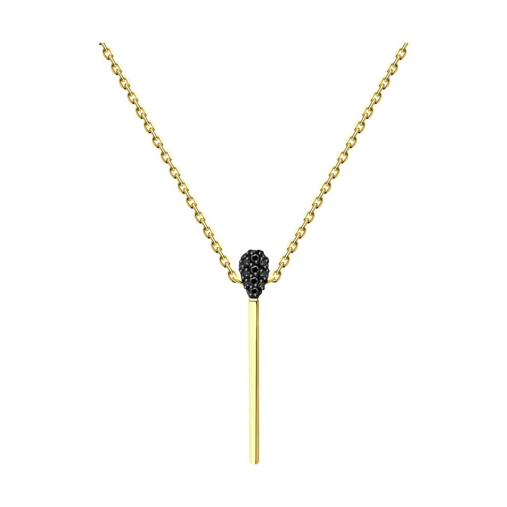 

Колье SOKOLOV Diamonds из желтого золота с бриллиантами