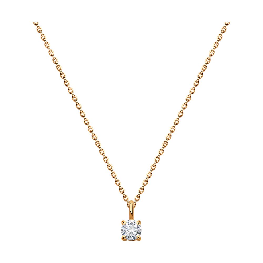 

Колье SOKOLOV Diamonds из золота с бриллиантом