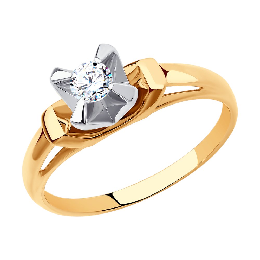 

Кольцо SOKOLOV из золота с фианитом