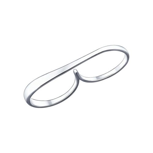 Кольцо на два пальца SOKOLOV из серебра