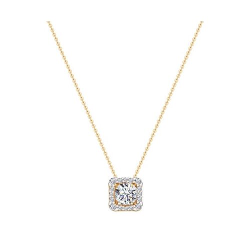 

Колье SOKOLOV из золота со Swarovski Zirconia