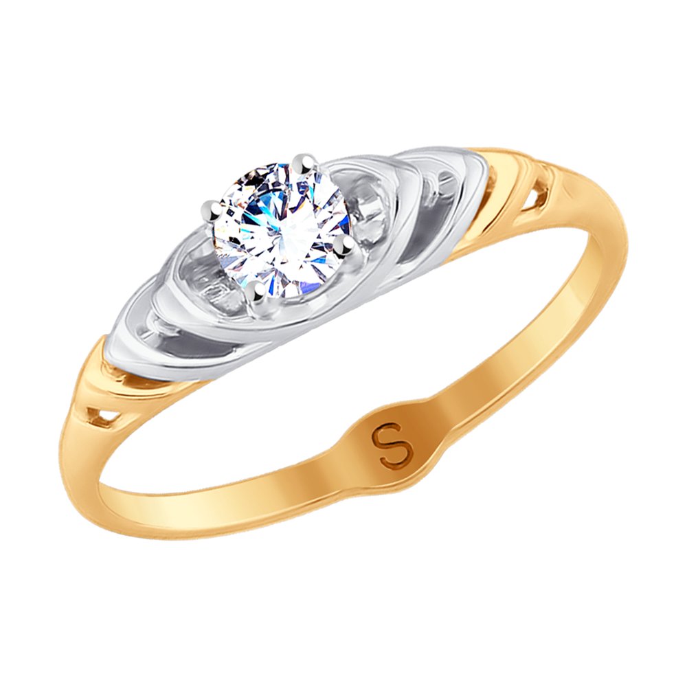 

Кольцо SOKOLOV из золота со Swarovski Zirconia