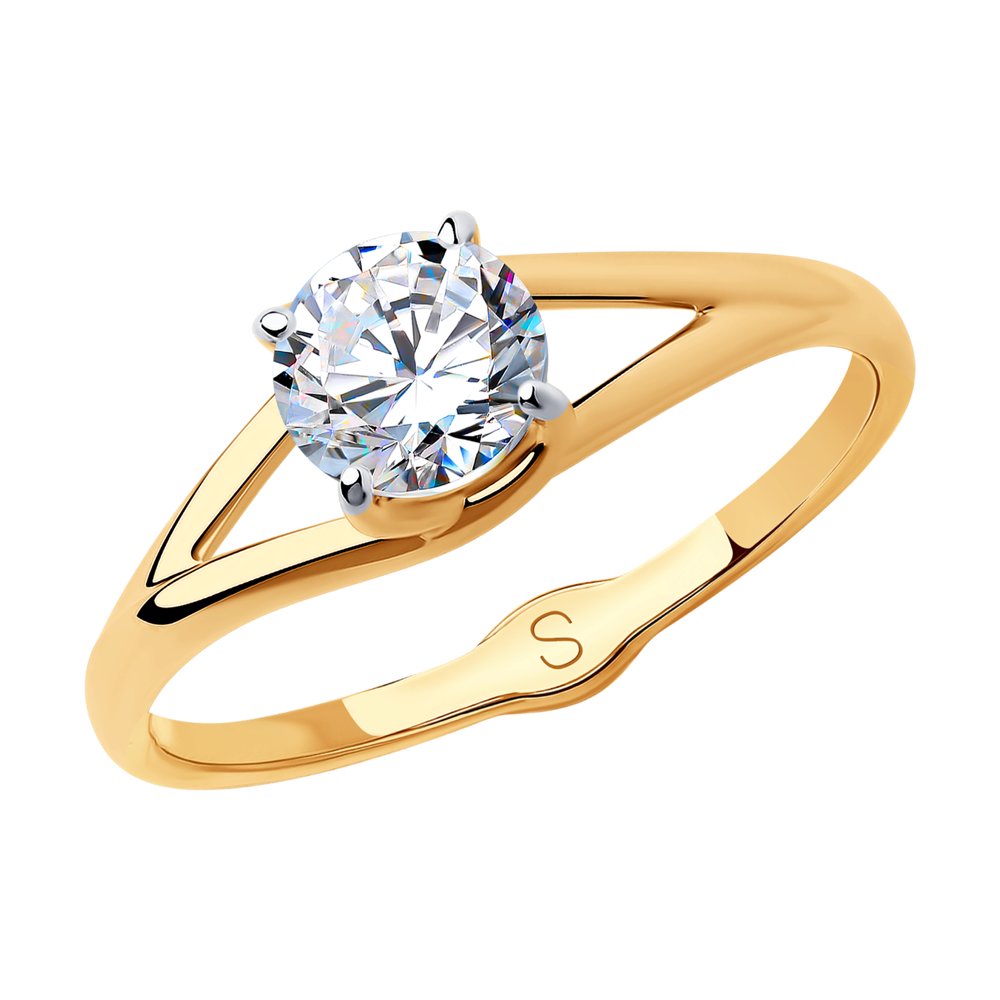 

Кольцо SOKOLOV из золота со Swarovski Zirconia