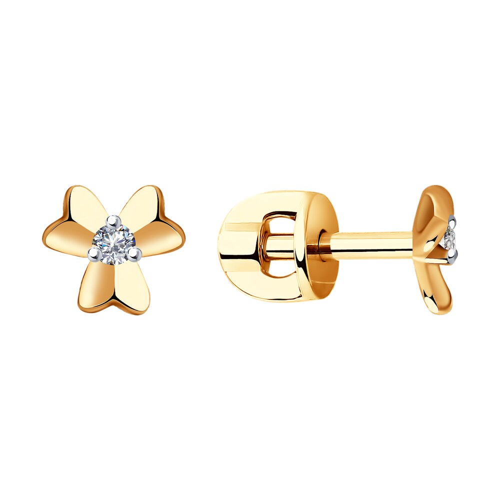 

Серьги SOKOLOV Diamonds из золота с бриллиантами