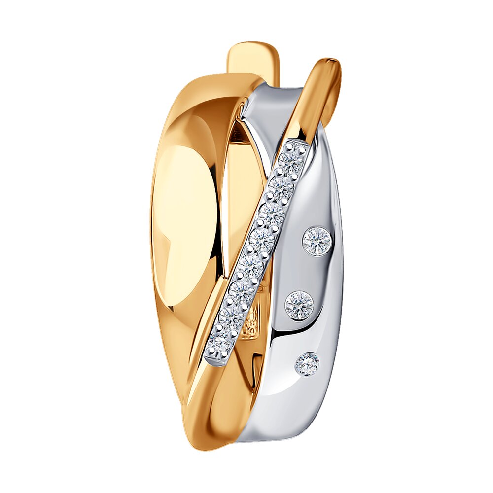 

Серьга SOKOLOV Diamonds из золота с бриллиантами