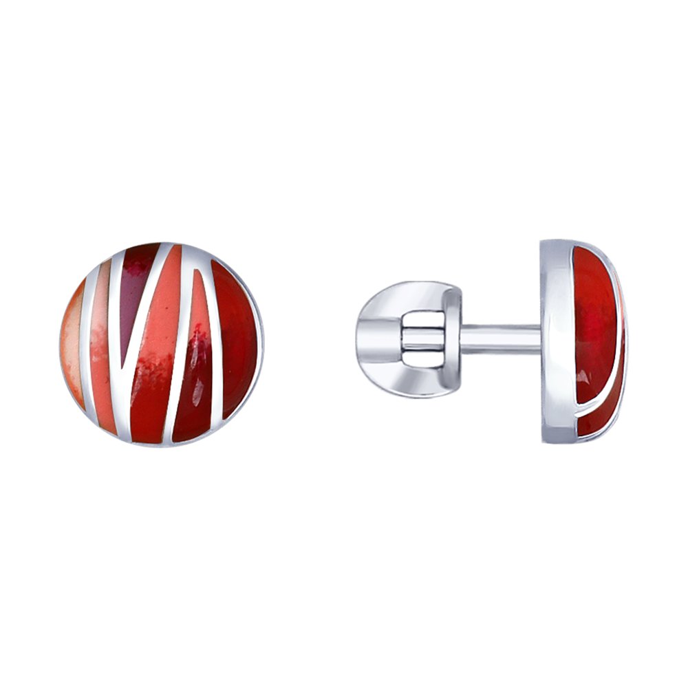 

Серьги SOKOLOV из серебра с эмалью