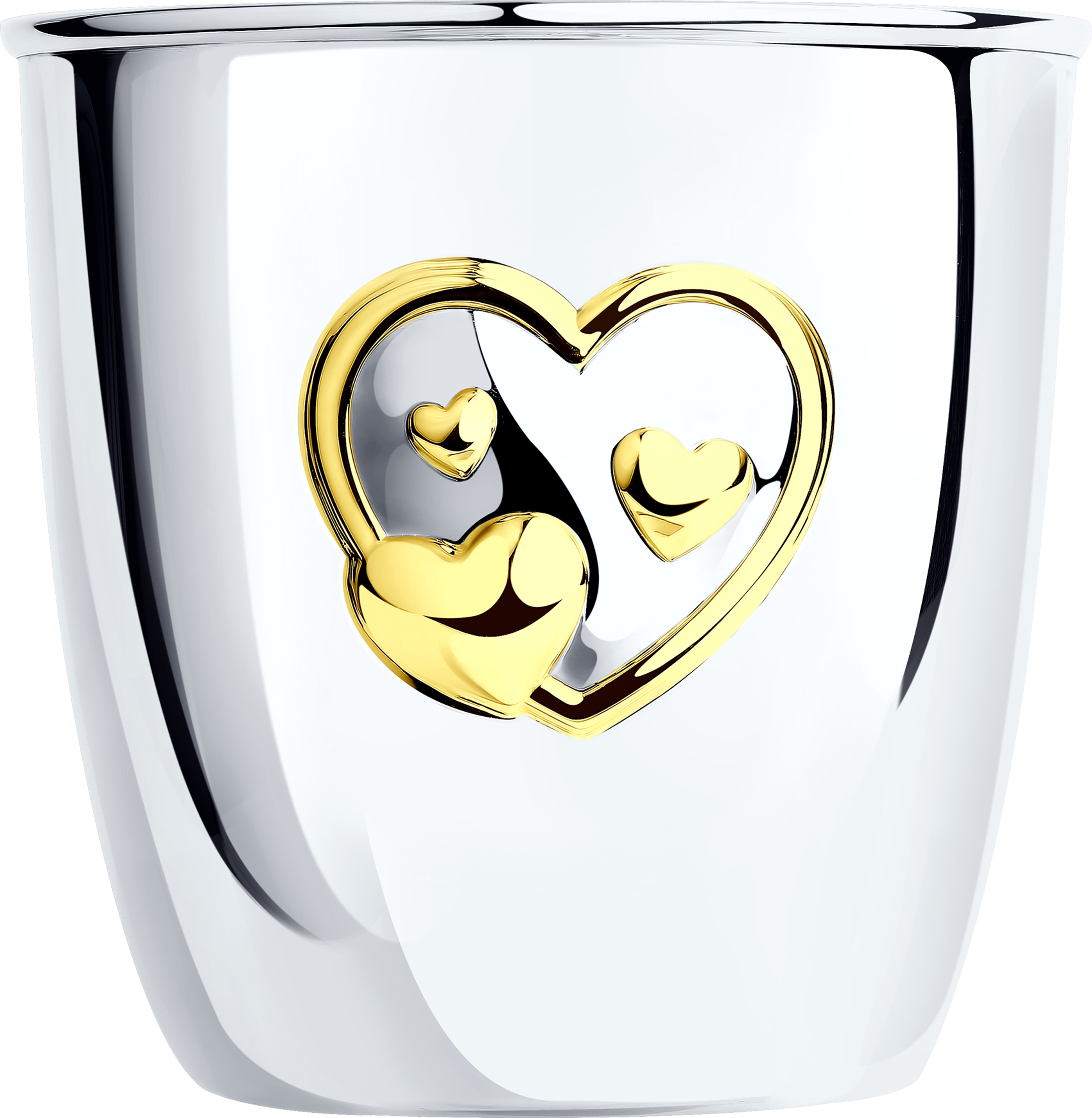 Стаканчик Сердце позолота SOKOLOV 14000₽