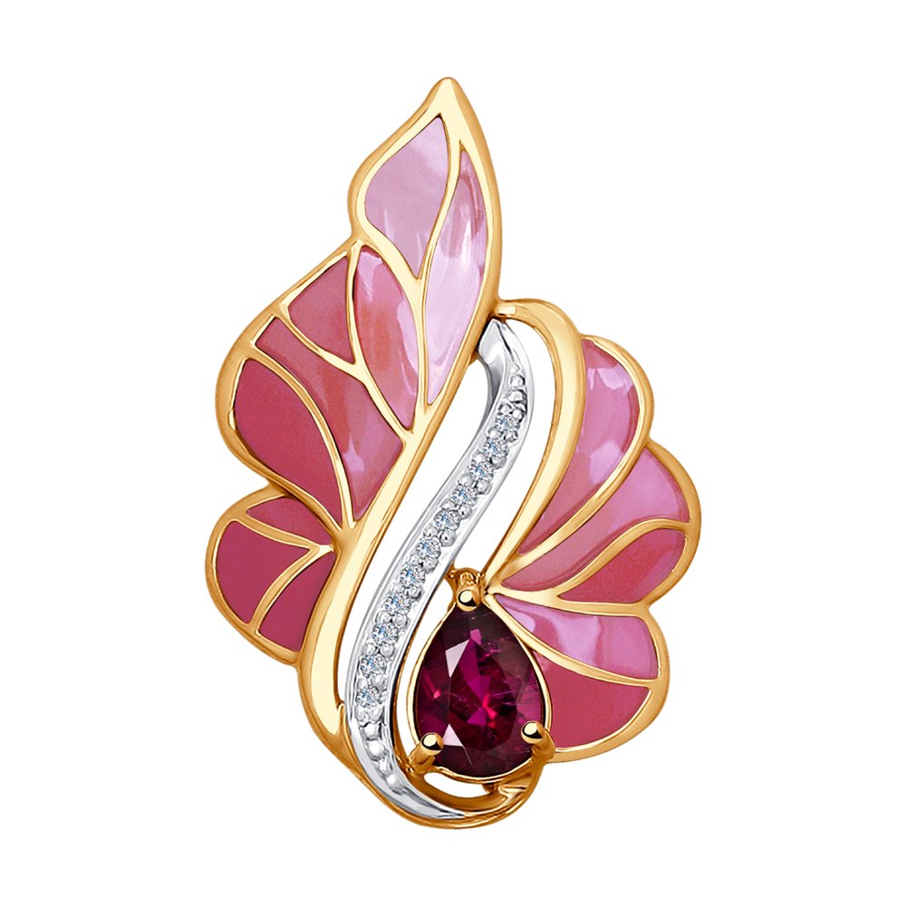 

Подвеска SOKOLOV Diamonds из золота с эмалью