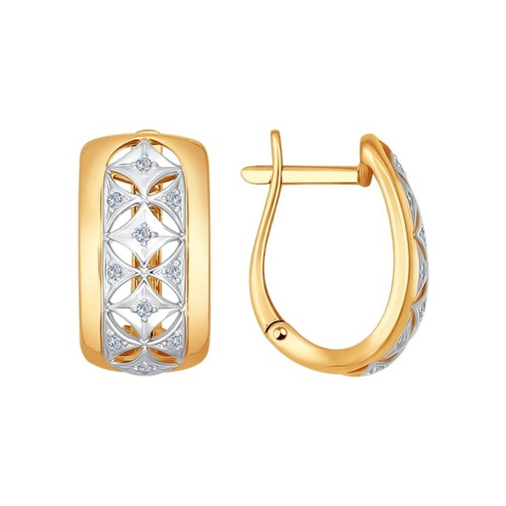 

Серьги SOKOLOV Diamonds из золота с бриллиантами
