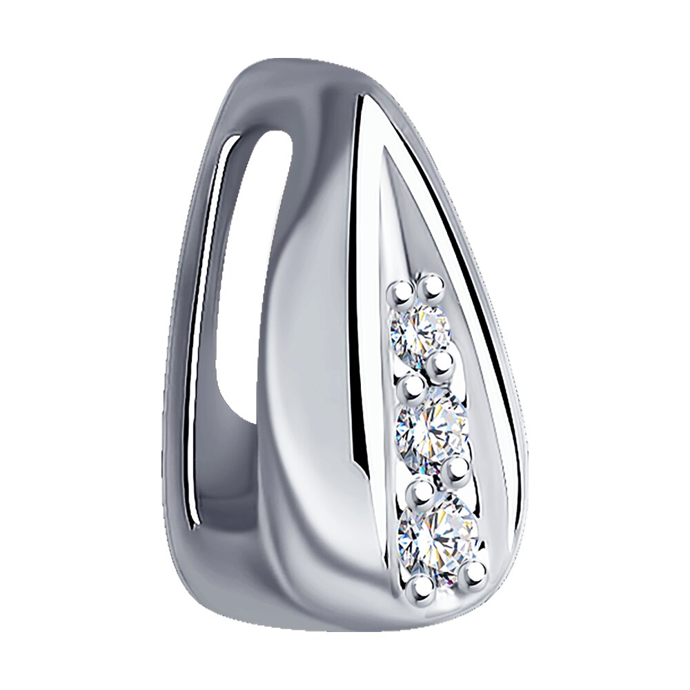 

Подвеска SOKOLOV Diamonds из белого золота с бриллиантами