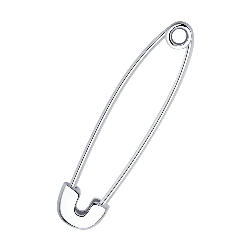 Серьга SKLV из серебра