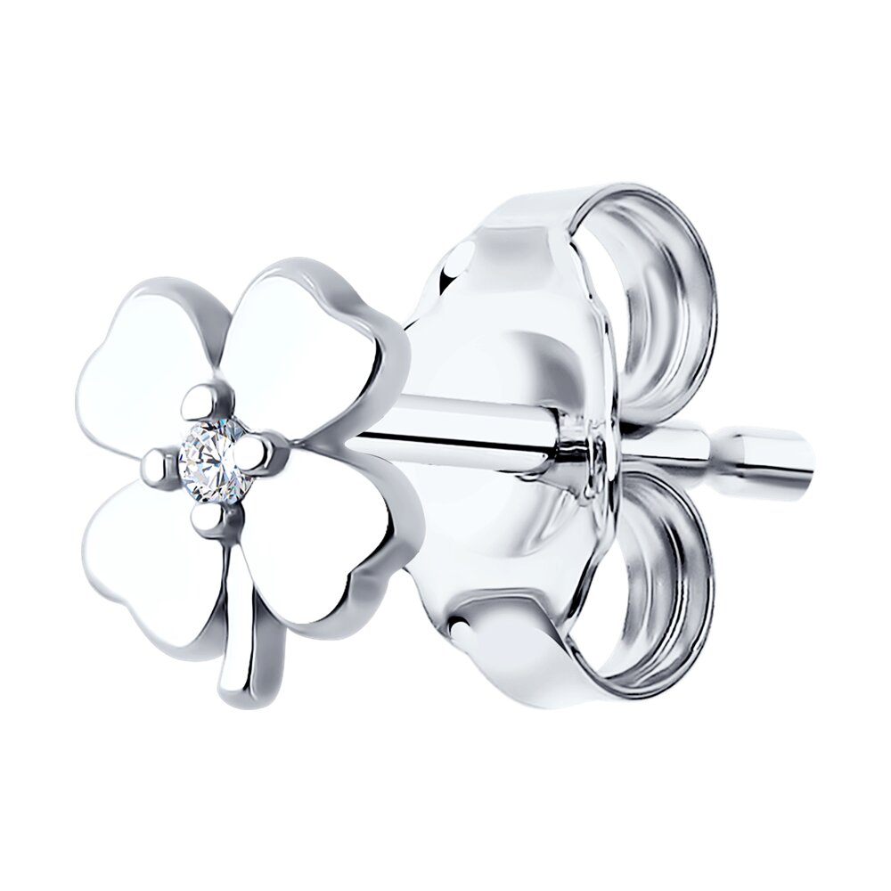 Серьга SOKOLOV из серебра с фианитом 3190₽