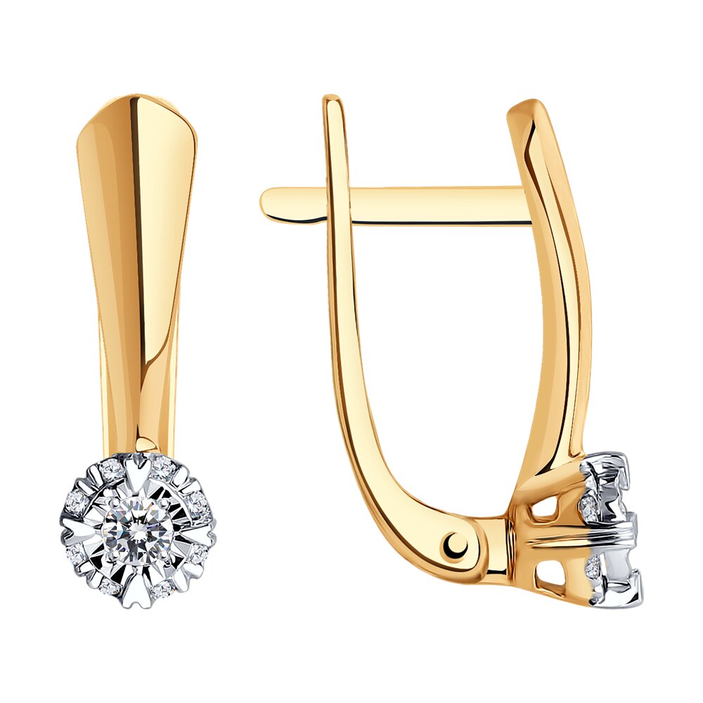 

Серьги SOKOLOV Diamonds из золота с бриллиантами