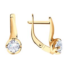 Серьги SOKOLOV из золота с фианитами 22500₽