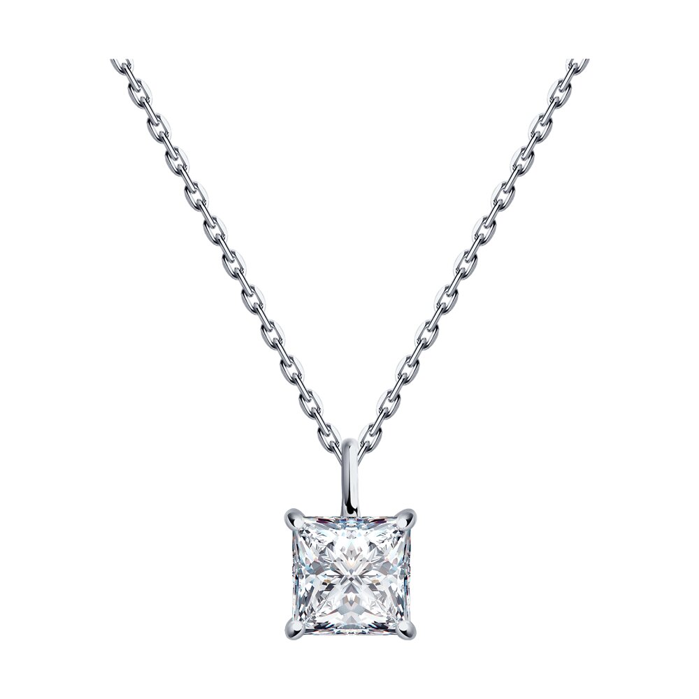 

Колье SOKOLOV Diamonds из белого золота с бриллиантом