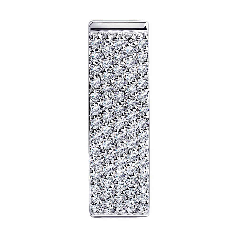 

Серьга SOKOLOV Diamonds из белого золота с бриллиантами