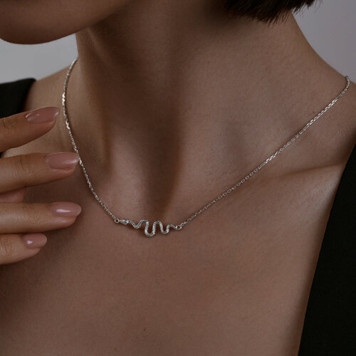 Колье из серебра - фото 2