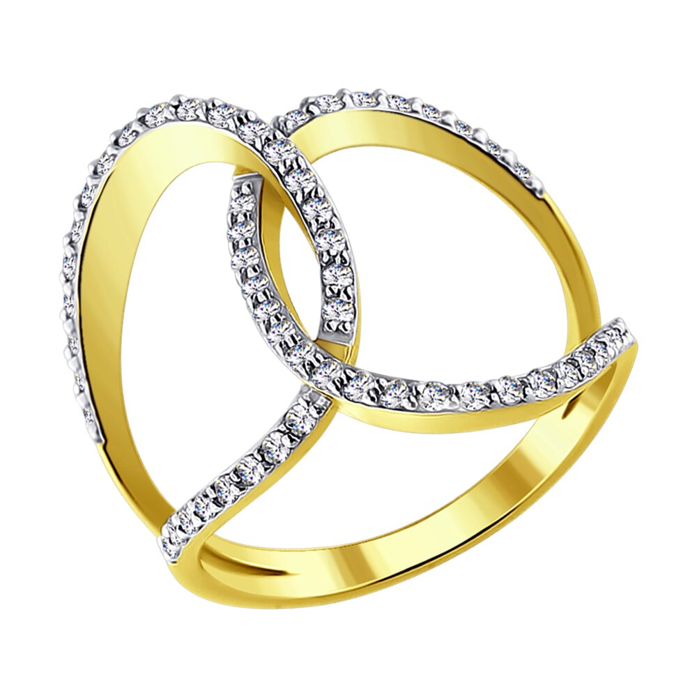 

Кольцо SOKOLOV из желтого золота с бриллиантами