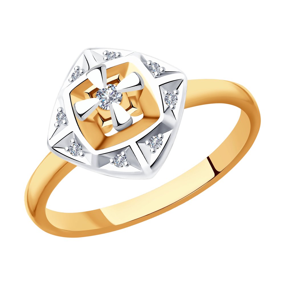 

Кольцо SOKOLOV Diamonds из золота с бриллиантами