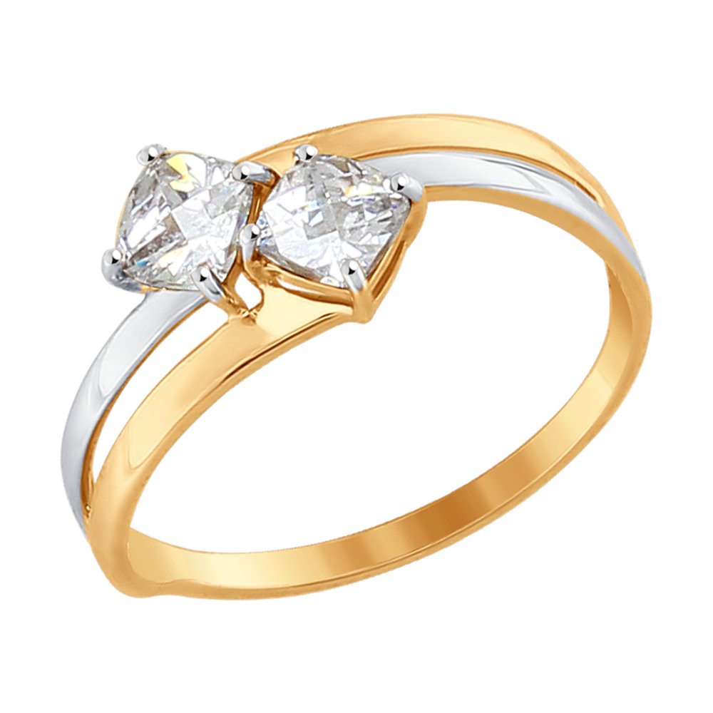

Кольцо SOKOLOV из золота со Swarovski Zirconia