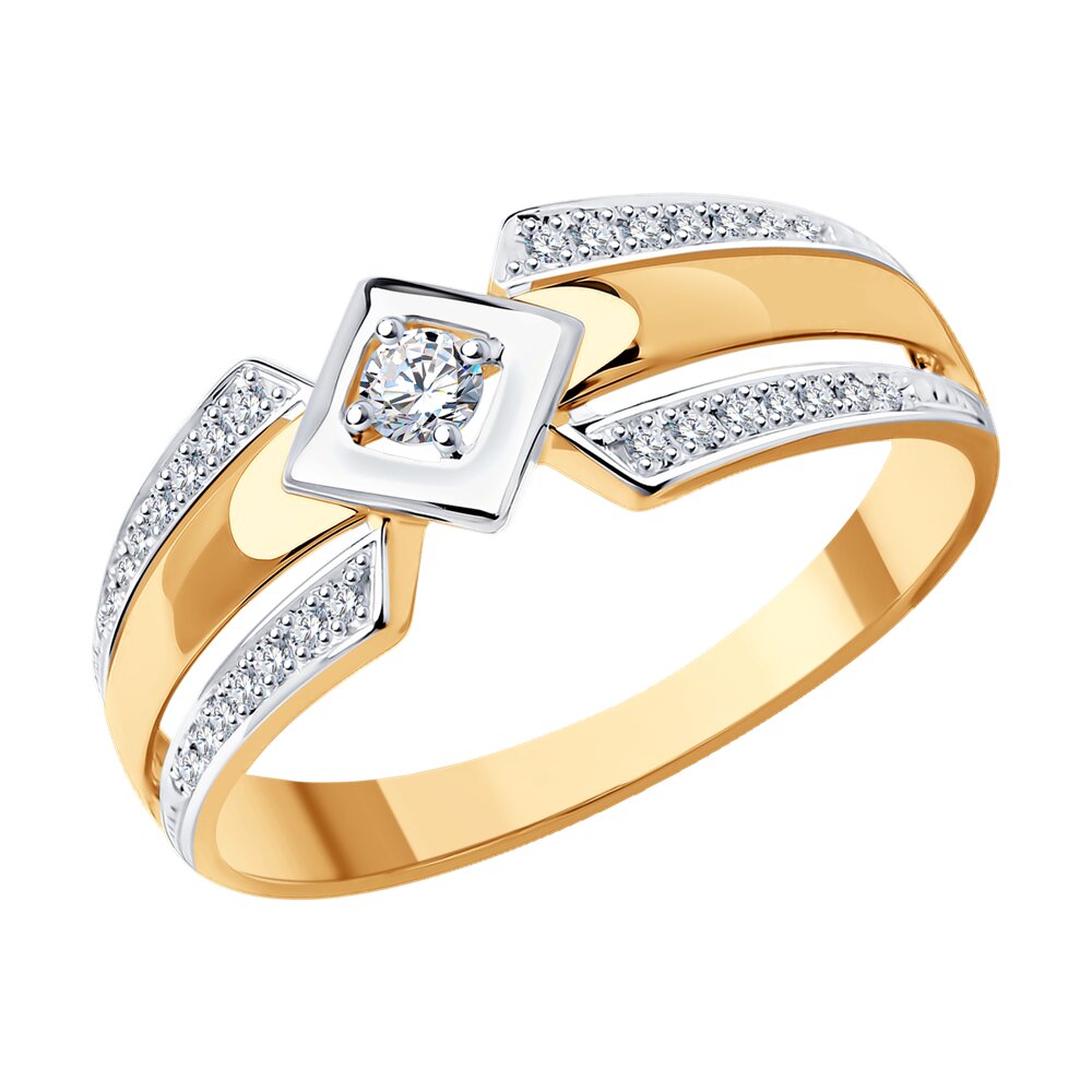 

Кольцо SOKOLOV Diamonds из золота с бриллиантами