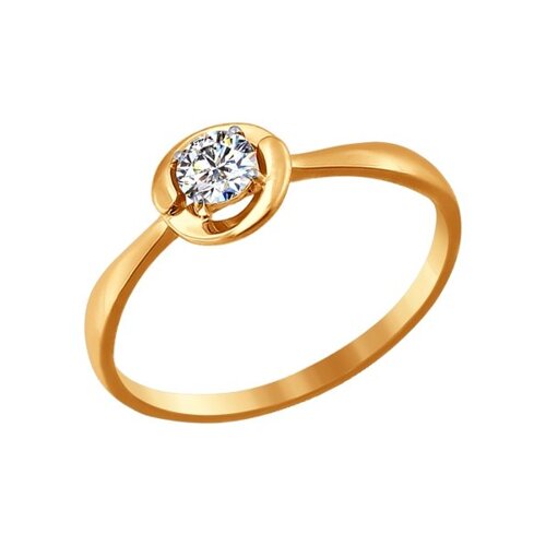 

Помолвочное кольцо SOKOLOV из золота со Swarovski Zirconia