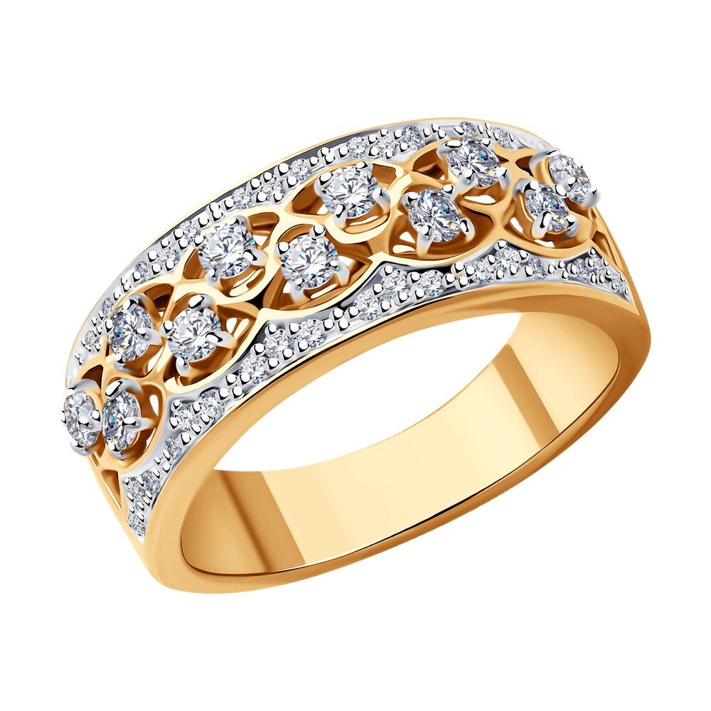 

Кольцо SOKOLOV Diamonds из золота с бриллиантами