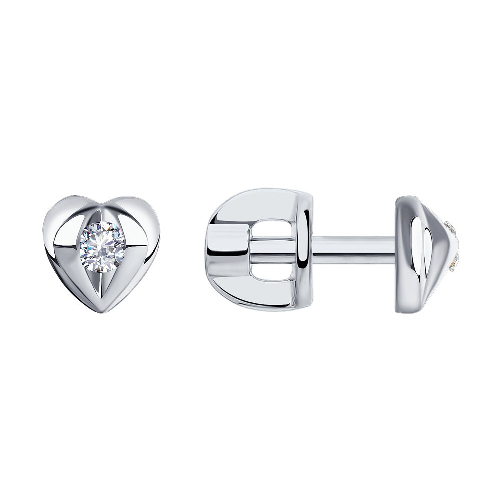 

Серьги SOKOLOV Diamonds из белого золота с бриллиантами