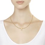 Подвеска из золота со Swarovski Zirconia