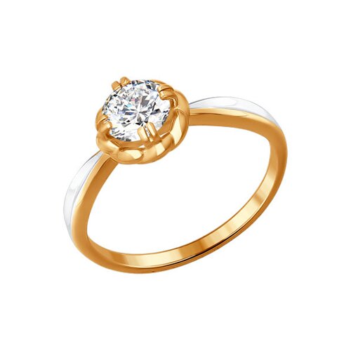 

Помолвочное кольцо SOKOLOV из золота со Swarovski Zirconia