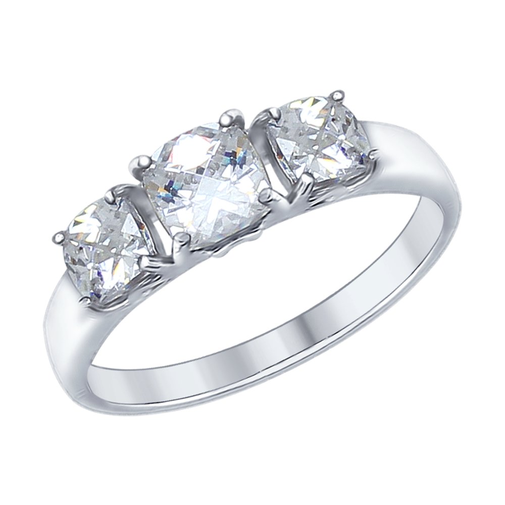

Кольцо SOKOLOV из серебра со Swarovski Zirconia